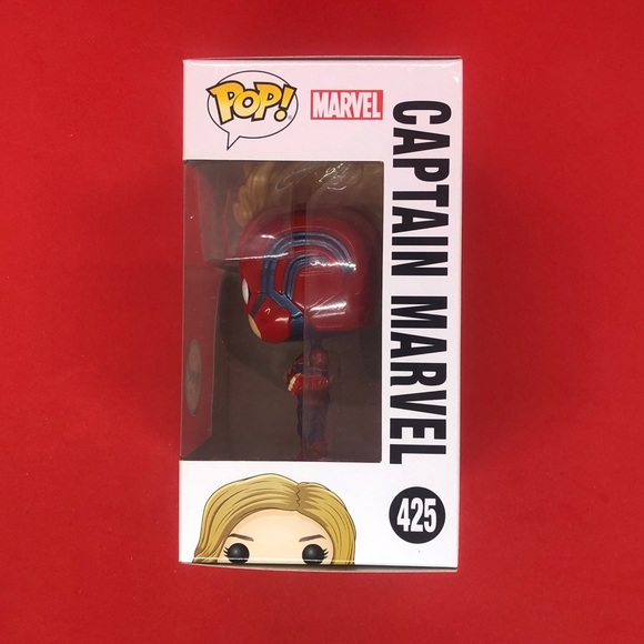 Funko Pop! Marvel Captain Marvel Masked #425 CHASE - Picture 2 of 6